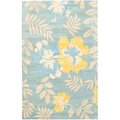 Safavieh 2 x 3 ft. Accent Contemporary Soho Blue and Multicolor Hand Tufted Rug SOH838B-2